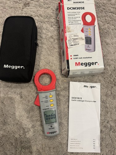 Megger dcm305e earth leakage - megger,