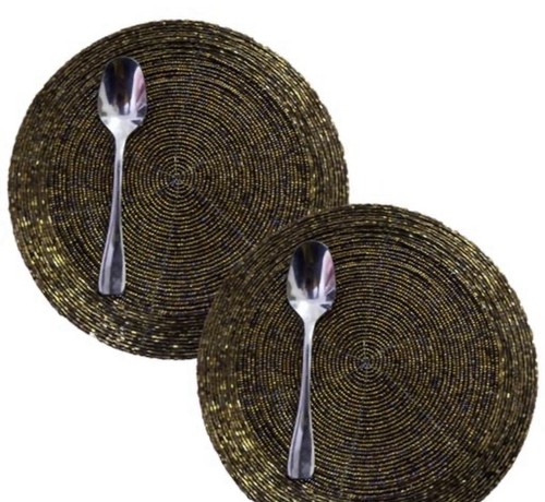 Pack beaded table - of,