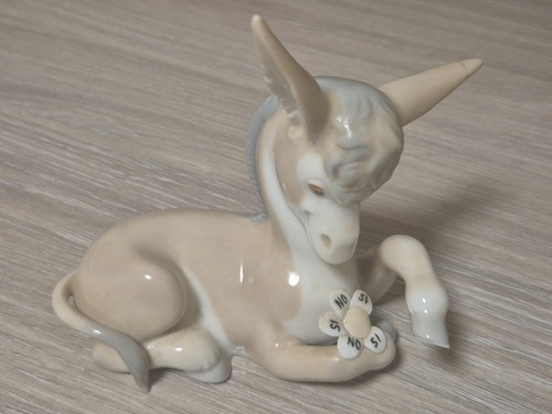 Lladro donkey love figure - donkey,