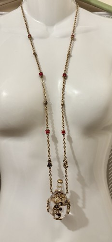 New zara metal flower bottle - new,