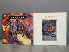 Erasure x 2 Vinyl LPs Wild
