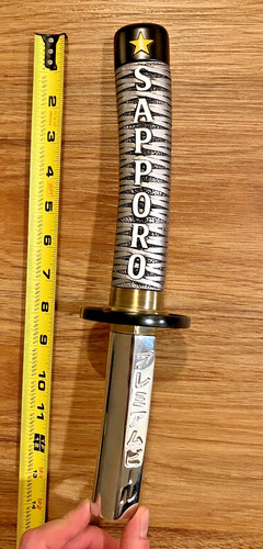 Sapporo beer tap handle knob - beer,