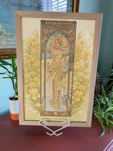 Framed mucha times - framed, day