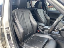 BMW 3 SERIES F30 M SPORT BLACK LEATHER FRONT & REAR HEATED SEATS + DOOR CARDS