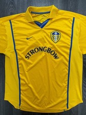 Original Authentic Nike Leeds United 2000/2001 Away Shirt Mens Extra Large XL