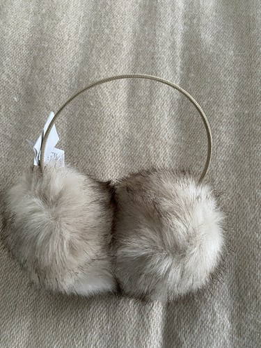 Accessorise faux fur ear muffs - faux,
