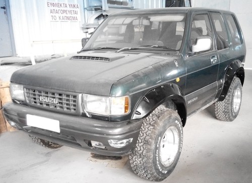 Fender flares wheel arches for