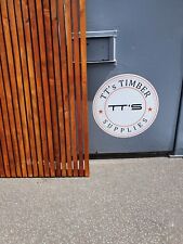 Cedar Vertical Slatted Fence Panel | Various Sizes | 100mm Sample Only
