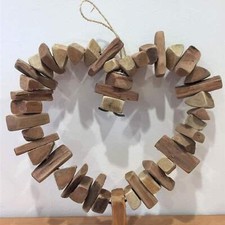 Wooden hanging driftwood love - driftwood,