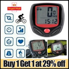 Digital Bike Computer Speedometer Speedo MTB Bicycle Odometer LCD Waterproof
