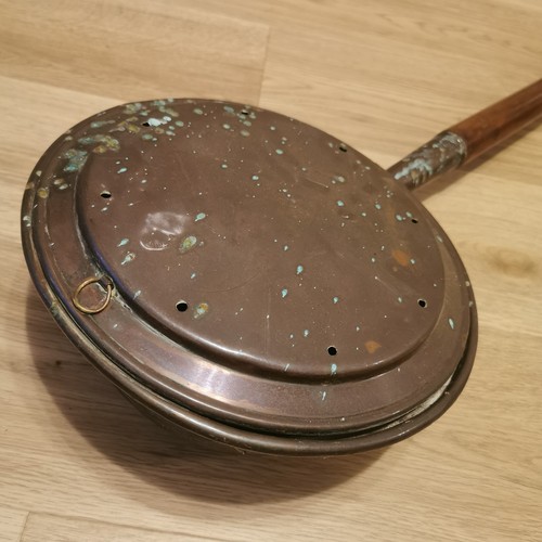 Vintage copper and wood - copper,