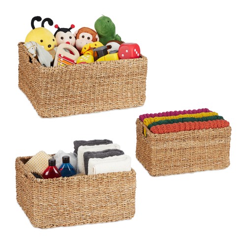 Storage box set woven - storage,