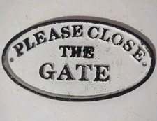 Cast Iron Please Close The