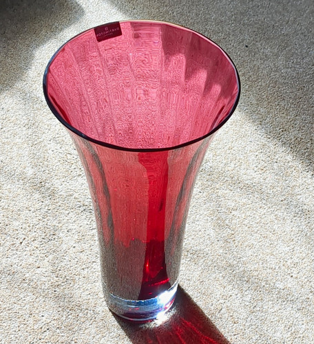Dartington crystal red clear - dartington, red/clear