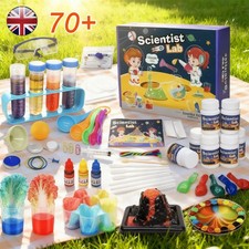 70 Lab Experiments Science Kits for Kids, Science Projects STEM Activies Toys UK