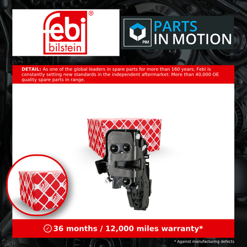 Door lock rear left 178837 - rear,