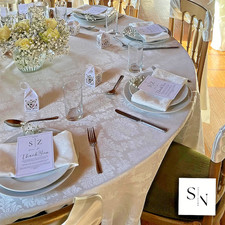 Damask Jacquard Tablecloth