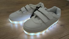 NEW WITH TAGS Kosmic Kicks Unisex LED Colour Changing Light-Up Shoes, Size 10
