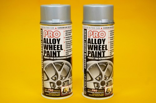 Pro alloy wheel paint - alloy, chromium