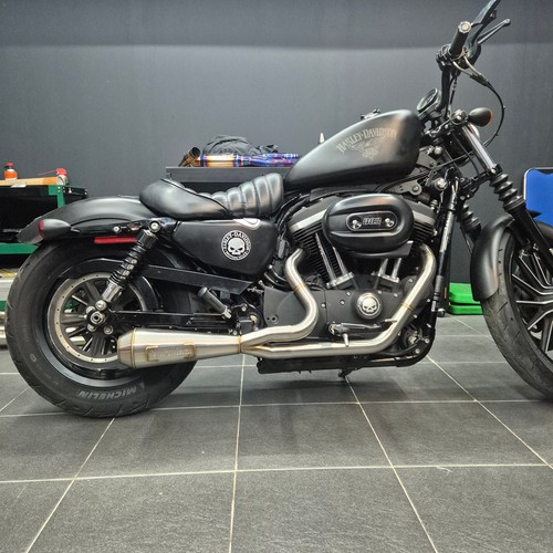 Sportster into exhaust - 2,