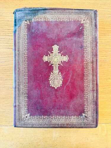 Antique roman missal 1892 - missal,