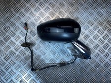 10-18 CITROEN DS3 O/S DRIVER OFF SIDE WING MIRROR BLACK PAINT EXY (SCRATCHED)