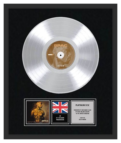 2pac tupac platinum - platinum, disc