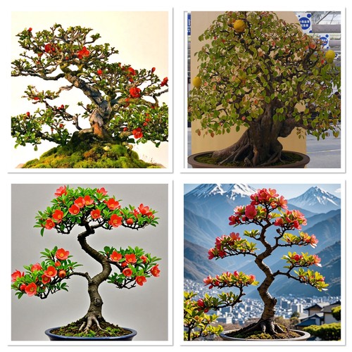Japanese quince bonsai - japanese,