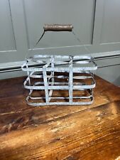 Vintage French Milk Crate in Aluminium