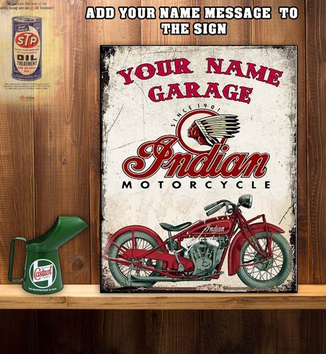 Personalised indian motorcycle - personalised,