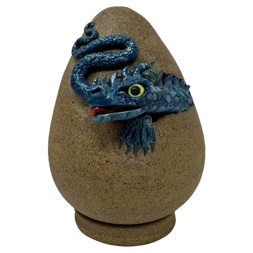 Vtg baby ceramic - ceramic, dragon