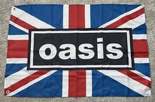 OASIS UNION JACK MUSIC FLAG