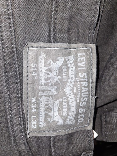 Levi 514 black 32 l - levi's,