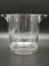 VILLEROY and BOCH heavy glass wine / champagne cooler,  lug handles 