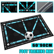 Football Skills Training Mat Non Slip Kids Adults Dribble Training Carpet Sports