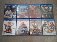 8 x New & Sealed PS4 Games