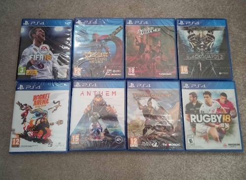 New sealed ps4 games - ps4,