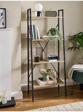 Black Ladder Shelf - Tall Slim