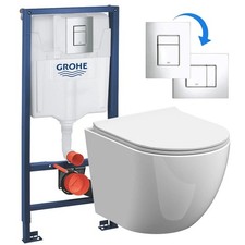 Rimless Wall Hung Toilet Pan