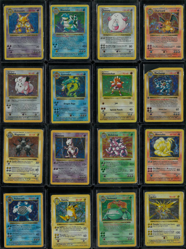 Pokemon base set shadowless - base,