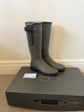 Le Chameau Women’s Vierzon Jersey Lined Wellington Boot 7 (41)