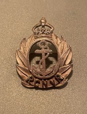 WW2 Sterling Silver Royal Canadian Naval Volunteer Reserve Pin Sweetheart Brooch