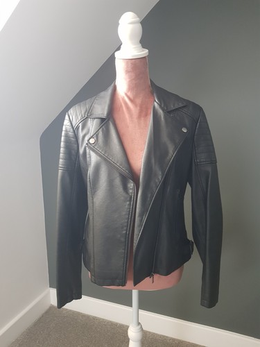 Womens black faux leather - faux,