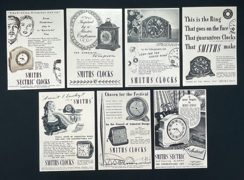 Set 1950s print ads - 7,