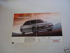 advertising Advertising 1989 Peugeot 405 Mi 16 X4