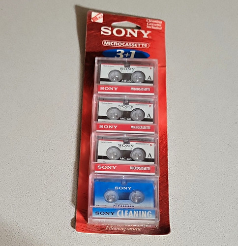 Sony microcassette tapes - microcassette,
