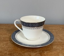 1x Royal Doulton Sherbrooke - Teacup and Saucer VGC