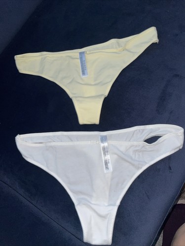 Pack cotton thong - new, no