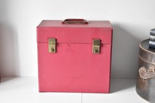 Vintage Vinyl Record Case 12''