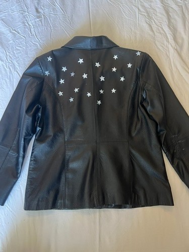 Vintage leather car - , coat